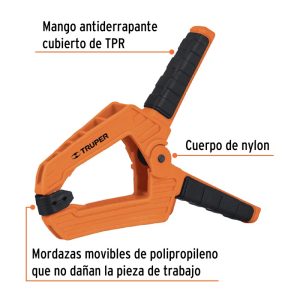 TRUPER PRENSA D/RESORTE 6″ PRE-6 P-185 (17701)