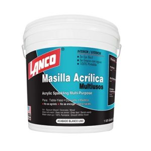 LANCO MASILLA P/GRIETAS BLANCA SC101 (GLN)