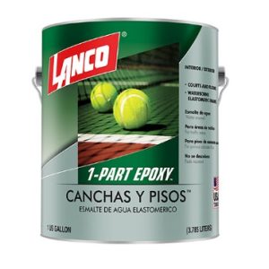 LANCO PINTURA P/CANCHAS Y PISOS BLANCO CP466 (GLN)
