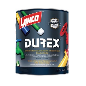 LANCO ANTICORROSIVO AGUA MATE DUREX VERDE DE739 (1/4)