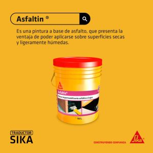 ASFALTIN DE 18LTS SIKA – CÓD: 1047