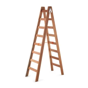 ESCALERA DOBLE DE MADERA de 1.5mt, 2mts, 2.5mts, 3mts  – CÓD: 1362