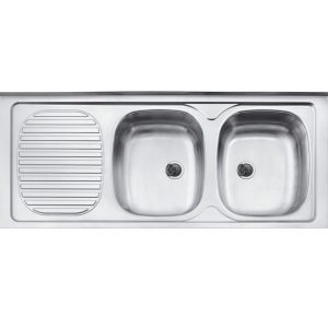 PILETA DOBLE BACHA DERECHA TRAMONTINA – CÓD: 641