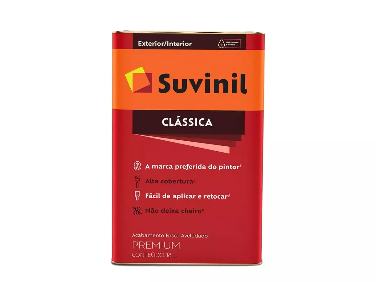 PINTURA SUVINIL LA CLASICA MAXX ROJO 18LTS – CÓD: 5471